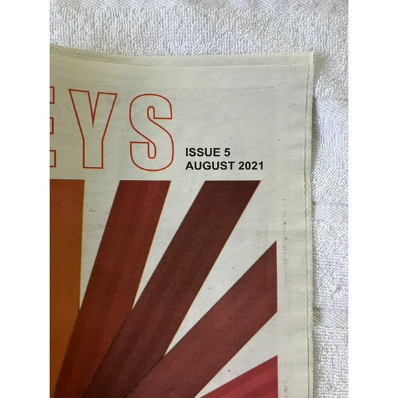 Harveys Seatbelt Bags Peacock Bumper Sticker & August 2021 Issue 5 NEW - Picture 3 of 3